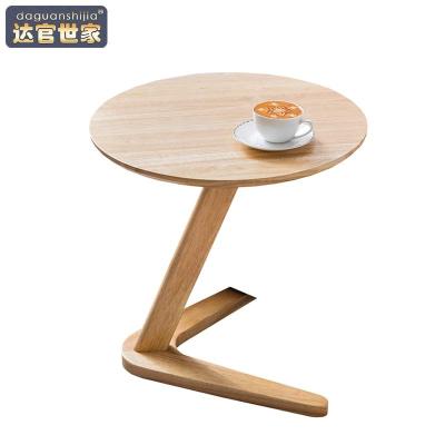 China Hot Selling Nordic Style Modern Solid Wood Tea Coffee Table Living Room Bedroom Sofa Side Dismountable High Quality Furniture for sale