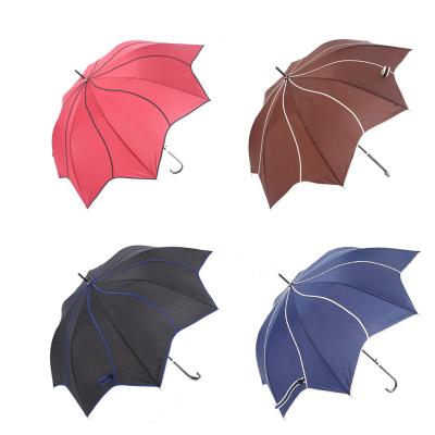 China Custom High-end Men's Business Pole Umbrella LOGO Advertising Golf Umbrella Special Customized Long Handle Umbrella for sale