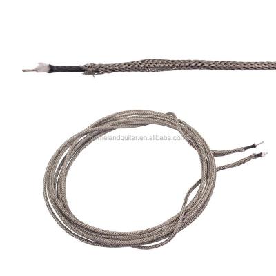 China For Vintage Guitar Cloth Shield Cable Single Conductor Braided Wire Guitar for sale