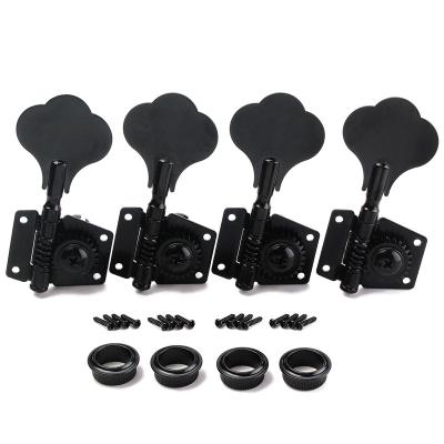 China Vintage 4R Low Speed ​​Bass Tuners Machine Open Head Tuning Keys Pegs For Precison Jazz Bass Guitar Part for sale