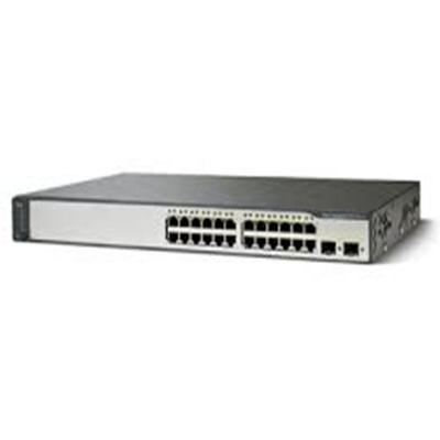 China POE Switch 24 Ports WS-C3750V2-24TS-S Switch WS-C3750V2-24TS-S 24 Port 10/100 Switch for sale