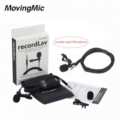 China Perfect Sound OEM Cut Lavalier Microphone For Smartphone Cell Phone for sale