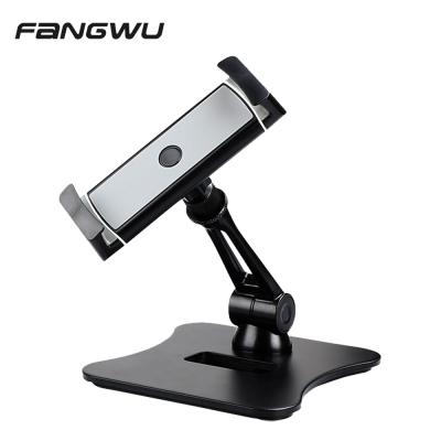 China Popular Foldable Metal Position Tablet Holder Adjustable Aluminum Telescopic Stand for Drawing for sale