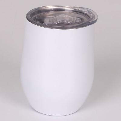 China Viable Custom Double Wall Tumbler Cups In Bulk DIY Mug Wholesale 12oz Coffee Mugs Stainless Steel Sublimation Wine Tumbler for sale