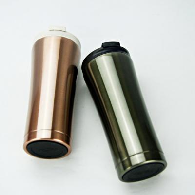 China Sustainable Coffee Tumbler Travel Coffee Tumblers With 16 Ounce Empty Lid Custom Insulated Bulk Tumbler for sale