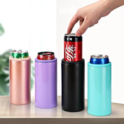 China Sustainable Drinking Lean Double Wall Stainless Steel Sublimation Box Cooler for sale