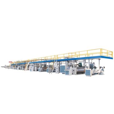 China Hot Selling GARMENT Corrugated Cardboard Machinery 3 Layers Corrugated Cardboard Production Line for sale