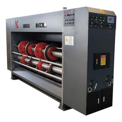 China High Speed ​​Automatic GARMENT Corrugated Cardboard Flexo Printing Machine for Corrugated Cardboard Slotting and Die Cutting for sale