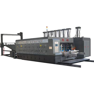 China High quality printing shops high graphics carton printing machine with slotter and die cutter medium size carton box printing machine for sale