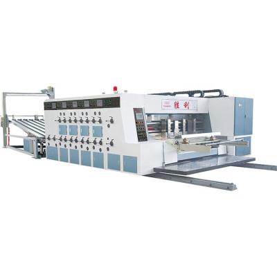 China Printing shops 3 ply 5 ply 7 ply carton printing corrugated box waterink printer carton box flexo machine for sale