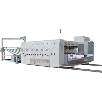 China High Speed ​​Automatic CLOTHING China Wholesaler Cardboard Corrugated Cardboard Making Machine for sale