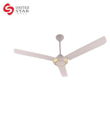 China 56 Inch High Power White Hotel Home And Industry Ceiling Fan for sale