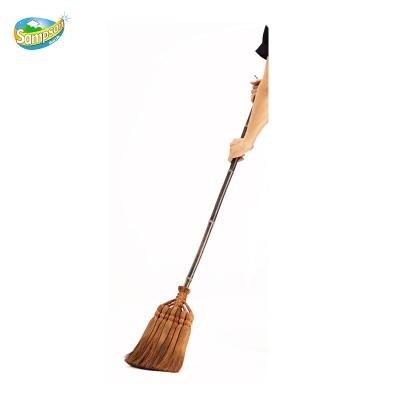 China Japan Style Can Be Customized Environmentally Friendly Outdoor Bamboo Material Coconut Broom for sale