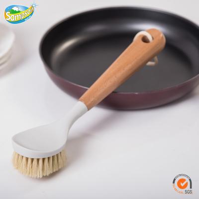 China Factory Supply High Performance Viable Pan Pot Kitchenware Cleaning Scrub Brush for sale