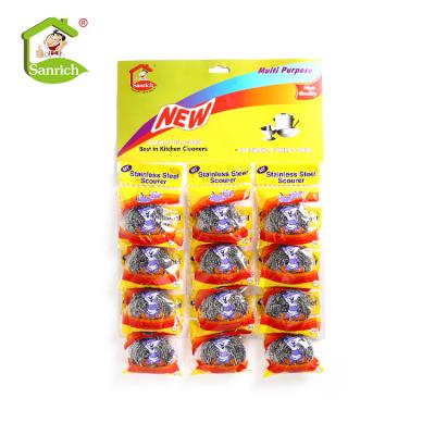 China 410 SS 0.13mm Stainless Steel Wire Multipurpose Scourer for sale