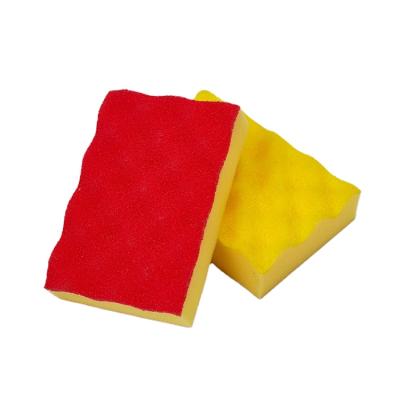 China Viable Kitchen Tool Scrubber Wave Sponge Cleaning Non-abrasive Scouring Pad for sale