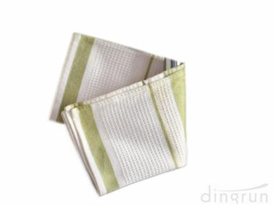 Китай Azo Free Striped Tea Towels , Cotton Kitchen Towels For Restaurant продается