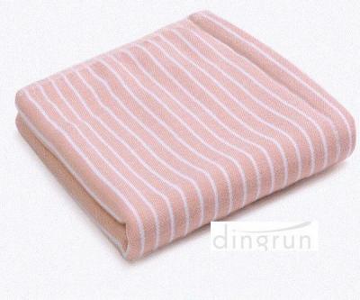 China Yarn Dyed Custom Hand Towels , Luxury Striped Bath Towels Home Use for sale