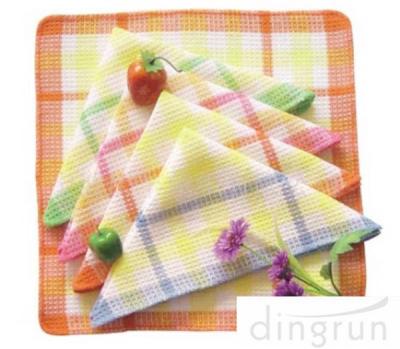 China One Side Soft Cotton Kitchen Tea Towels Multi Functional OEM / ODM Available for sale