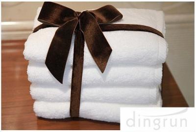 China Pure Cotton Personalized Face Wash Towel White Eco friendly Hotel Use for sale