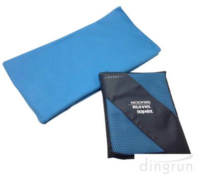 China Lightweight Antibacterial Quick Dry Extra Large Microfiber Towel For Beach Sports for sale