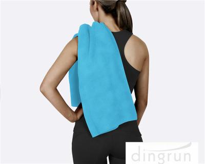 China Ultra Soft Absorbent Gym Fitness Sports Yoga Camping 100% Cotton Terry Towel for sale