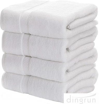 China 100% Cotton Luxury Bath Towels Highly Absorbent Hotel Towels for Bathroom Hotel Spa for sale