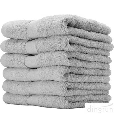 China Cotton Hand Towels Bathroom Towel Set Hotel Spa Luxury Face Towel Sets for sale