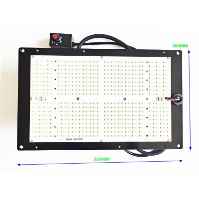 China Seed Starting High Yield 130Watt Planting Light QB648 With IR730nm Growing Light For North American Home Growers for sale