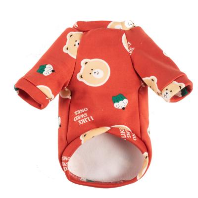 China Sale Dog Puppy Clothes Small Dogs Winter Warm Warm Dog Hoodie for sale