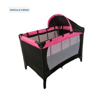 China Modern Baby Camping Cradles Travel Bed Playpen With Canopy for sale