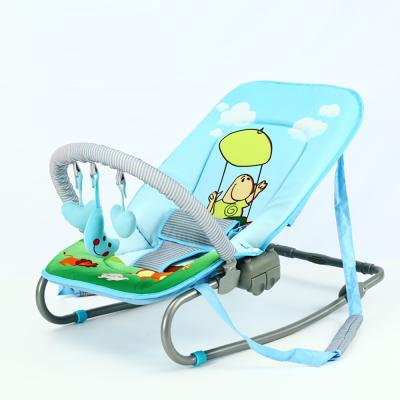 China Toy Bar with 3 Toys Baby Bouncer Swing Chair Rocker Baby Sleep Cradle and Bouncing Rocking Chair Toy Bar with 3 Toys 50pcs WJ or Customized for sale