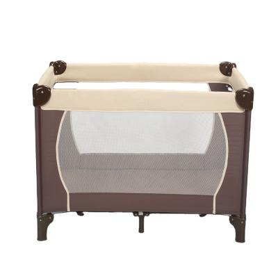 China Custom-made and durable and environmental protection modern multifunctional portable folding fire safety bed travel baby cot cribs for sale