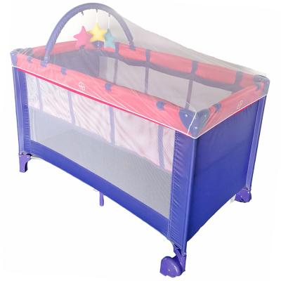 China Modern Hot Selling Multifunctional Crib Household Folding Steel Pipe Hutch From Europe for sale