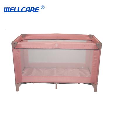 China Modern Portable Lightweight Baby Crib In Bed Hutch Baby Safety Crib Guard Portable Tilting Breathable Crib for sale