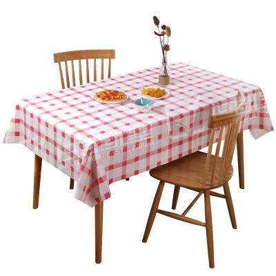 China China Manufacturer Biodegradable Tablecloth Disposable Colorful Waterproof Stone Plastic Roll For Table Cloth for sale