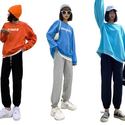 China Anti-wrinkle Hot Style Hot Style All-match Goods Running Direct Sales Joggers Pants Gray Women Sweatpants for sale