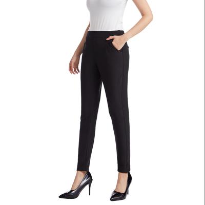 China wholesale lightweight Anti-wrinkle culottes casuales multiple sizes ladies pant suits for sale