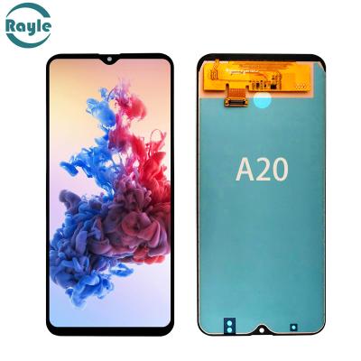 China Cracked LCD Screen Replace Brand New Screen LCD For Samsung A20 LCD Display Screen Replacement, For Samsung A20 Mobile Phone Screen Repair for sale