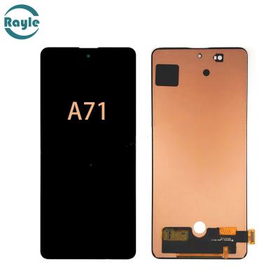 China LCD Split Screen Replace Mobile Electronics Repair Parts Phone Touch Screen Digitizer LCDs For Samsung A71 for sale