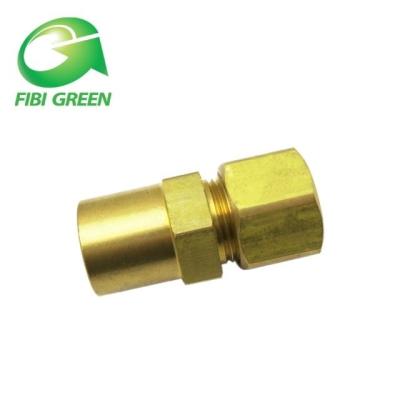 China Taiwan hotels made high pressure brass compression fitting for connector for sale