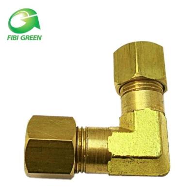 China Taiwan hotels made high pressure brass compression fitting for elbow for sale