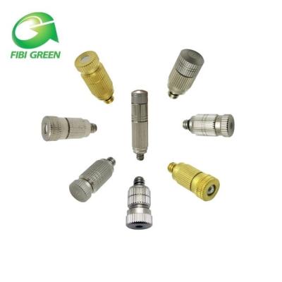 China High Pressure Brass Fine Water Jet Mist Nozzle For Hotels for sale