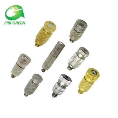 China High Pressure Brass Fine Water Jet Mist Nozzle For Hotels for sale