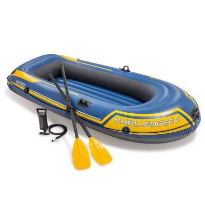 China Kayak Paddle Challenger 2 Boat Touring Set INTEX 68367 Fishing Boat Rubber Dinghy Canoe for sale