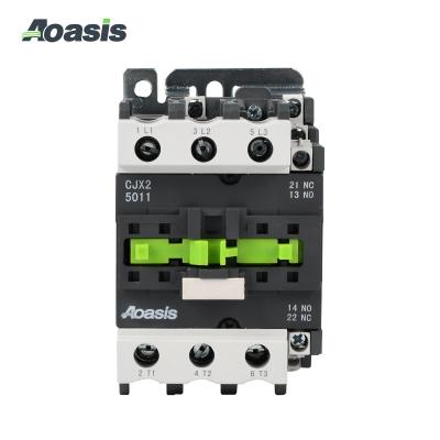 China High Quality Electrical 50A 24V 36V 48V 110V 220V 240v 380V 440v AC Current CJX2-40/50/65 LC1-D Magnetic Contactors for sale