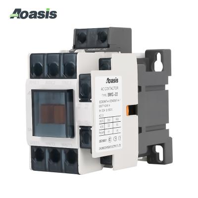 China Silver CE Manufacturer Contactor SMC-22 220V Contactor AOASIS Electrical Contactor AC Magnetic Contactor for sale