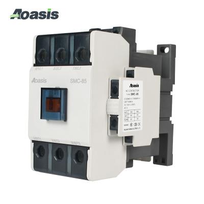 China SMC-85 electrical contactor 36v 220v 440v ac magnetic coil gb14048.4 ac contactor for sale