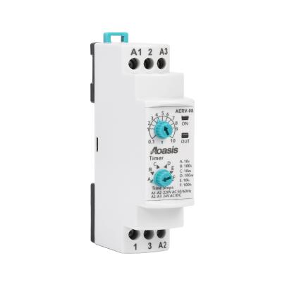 China AOASIS AERV-08 150V-260V Sealed AC Power Relays Electric Relay Delay Time Electronic Adjustable Relay for sale