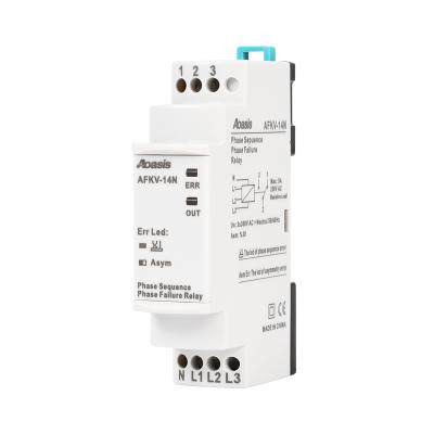 China AOASIS AFKV-14N Phase Sequence Power Protection Relay Phase Failure Sealed Relay for sale